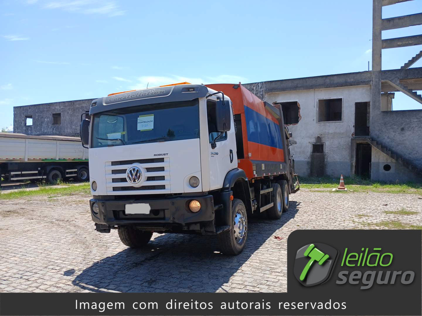 LOTE 107 VOLKSWAGEN 24.260 E CONSTEL. 6X2 2019/2020