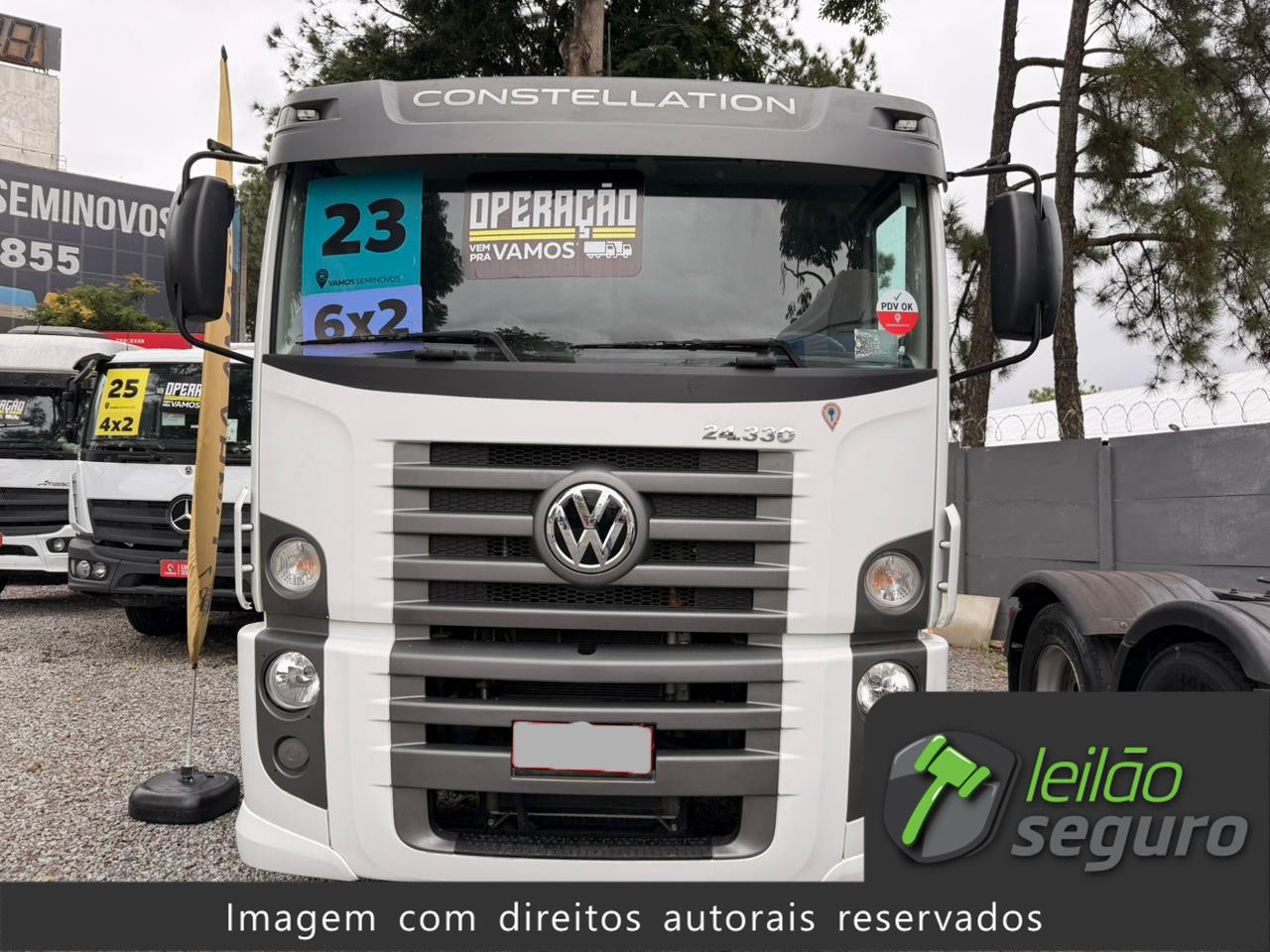 LOTE 114 VOLKSWAGEN 24.330 E CONSTEL. 6X2 2022/2023