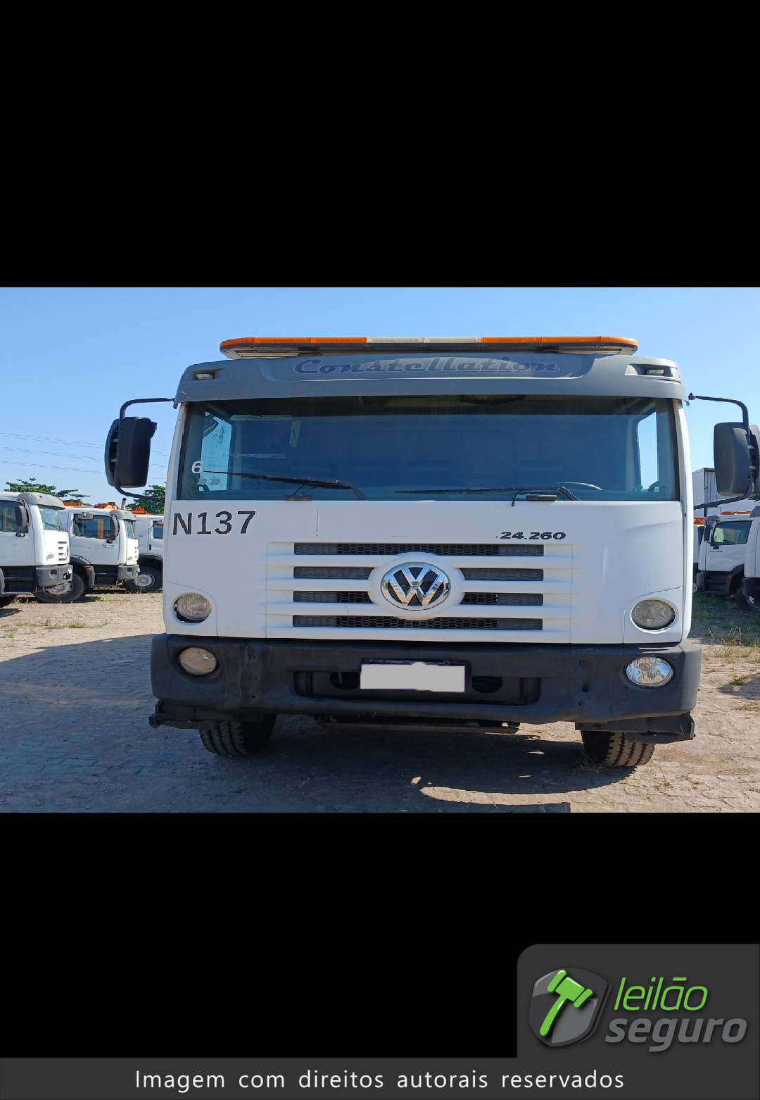 LOTE 146 VOLKSWAGEN 24.260 E CONSTEL. 6X2 2019/2020