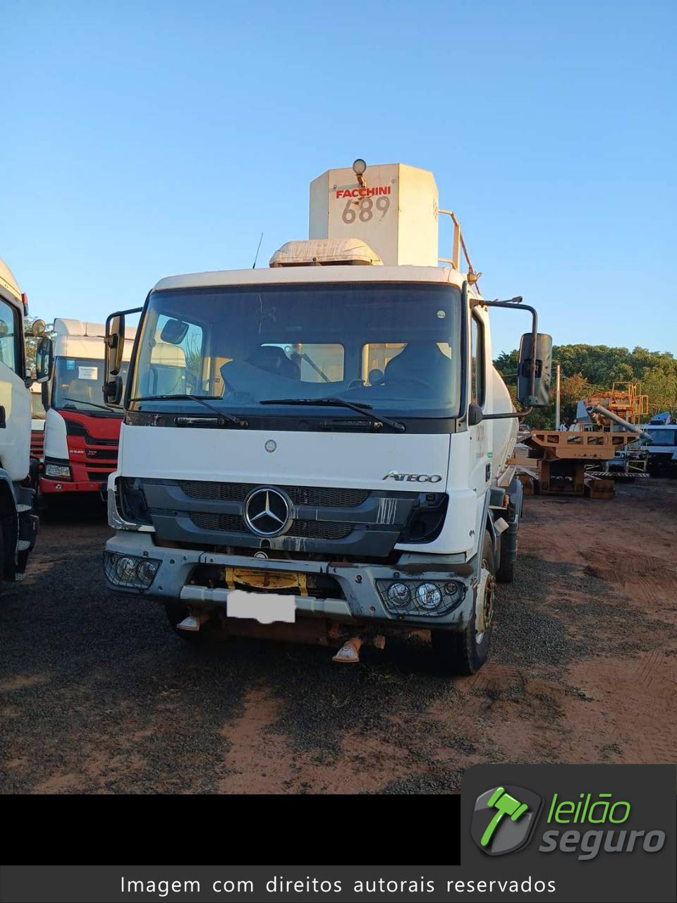 LOTE 150 MERCEDES-BENZ ATEGO 2730 6X4 CE 2017/2018