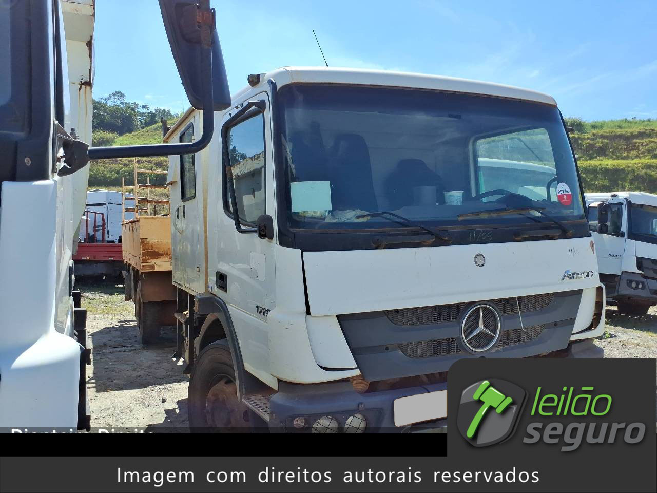 LOTE 007 MERCEDES-BENZ ATEGO 1719 4X2 2021/2022