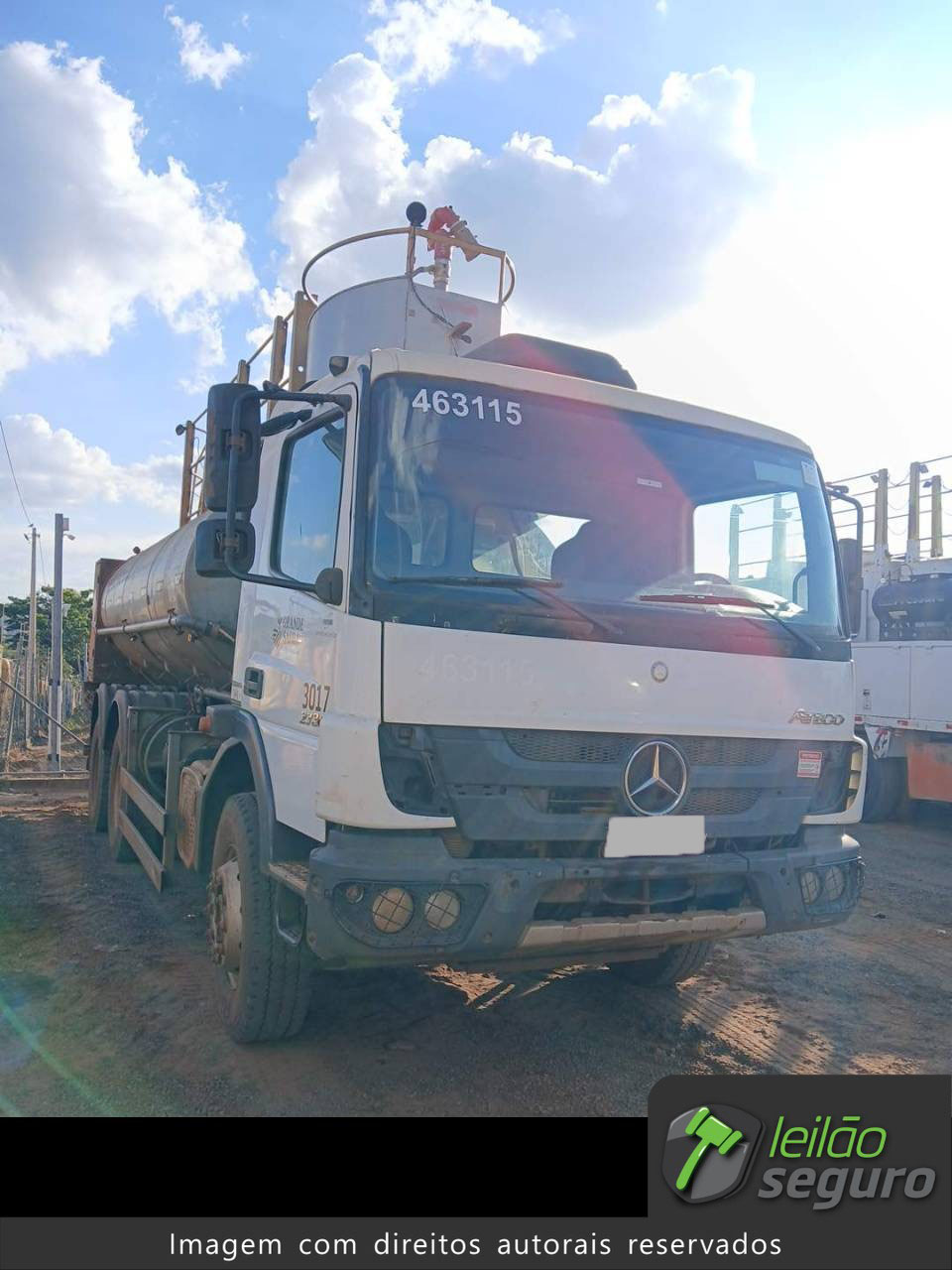 LOTE 016 MERCEDES-BENZ ATEGO 2730 6X4 CE 2017/2018