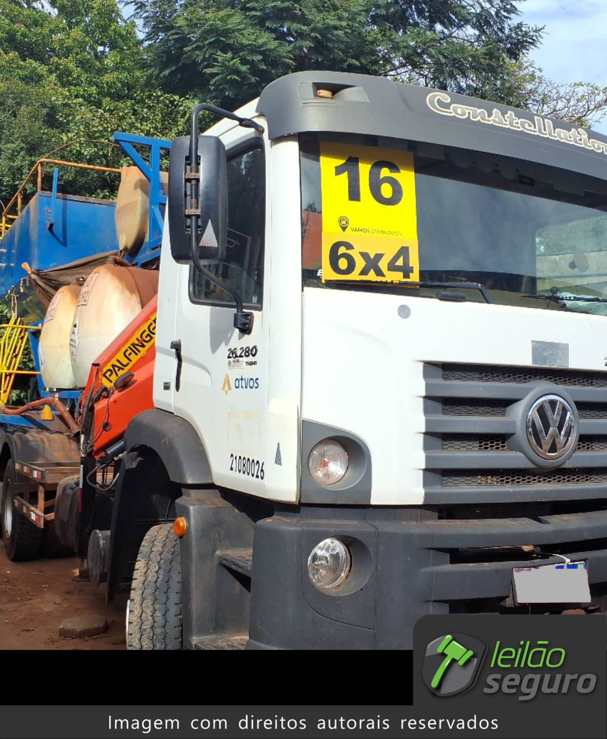 LOTE 016 VOLKSWAGEN 26.280 CRM 6X4 2016/2016