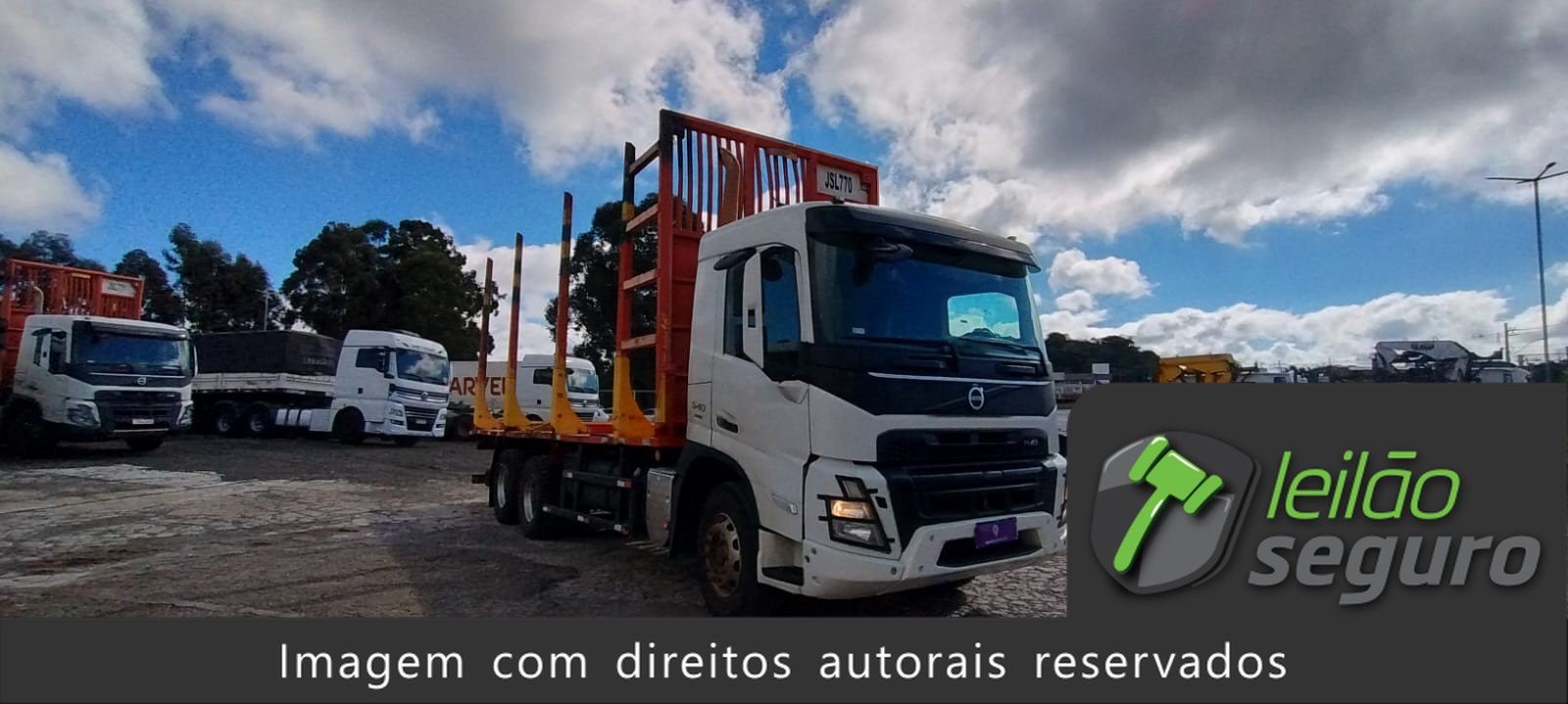 LOTE 026 VOLVO FM 540 6X4R 2022/2022